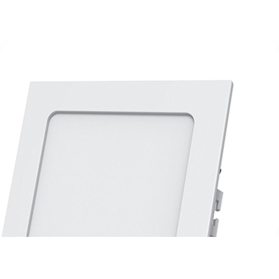 Black Lum.Led B&D Emb Qdr 12W 6500K Black Lum.Led B&D Emb Qdr 12W 6500K