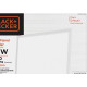 Black Lum.Led B&D Emb 62X 62Cm 40W 6500K Black Lum.Led B&D Emb 62X 62Cm 40W 6500K