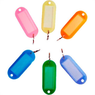 Western Chaveiro Identif 6Pcs K-6