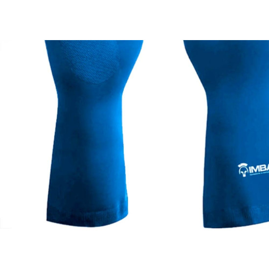 Imbat Luva Latex Forrada Azul 08 - Kit C/12 Pr