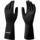 Imbat Luva Latex Forrada Preta 08 - Kit C/12 Pr Imbat Luva Latex Forrada Preta 08 - Kit C/12 Pr