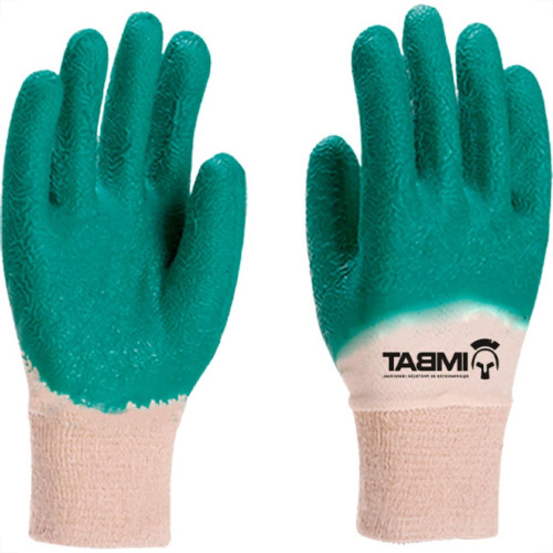 Imbat Luva Malha Latex Janela Vd 09 - Kit C/12 Pr