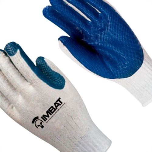 Imbat Luva Malha Emborr.Azul 08