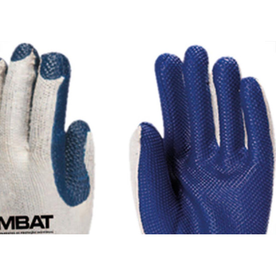 Imbat Luva Malha Emborr.Azul 09