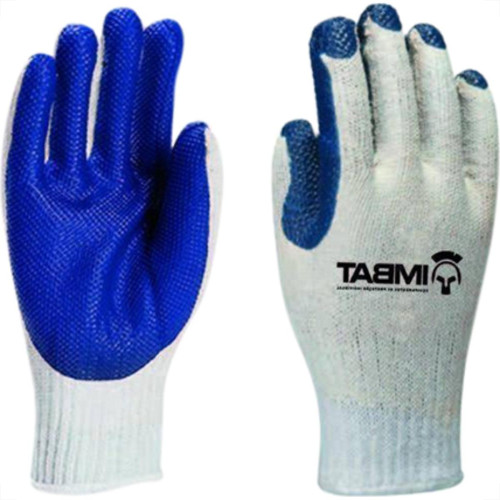 Imbat Luva Malha Emborr.Azul 10