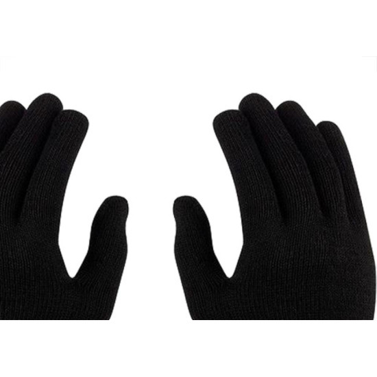 Imbat Luva Malha Preta - Kit C/12 Pr