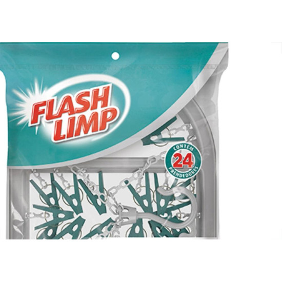 Flash Mini Varal Oval 24Pregad.-6803 Flash Mini Varal Oval 24Pregad.-6803