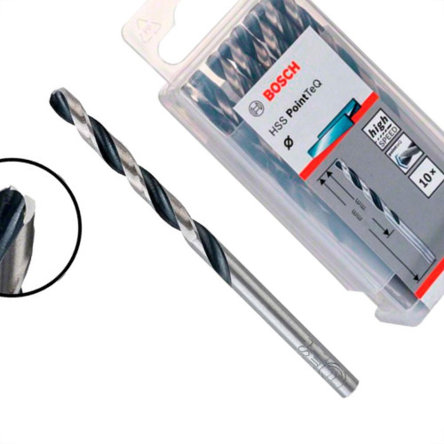 Bosch Broca Aco Rapido P.Teq Q 5/16 - Kit C/10 Pc Bosch Broca Aco Rapido P.Teq Q 5/16 - Kit C/10 Pc