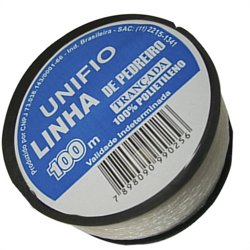 Unifio Linha P/Ped.Lisa C/100Mt - Kit C/12 Pc