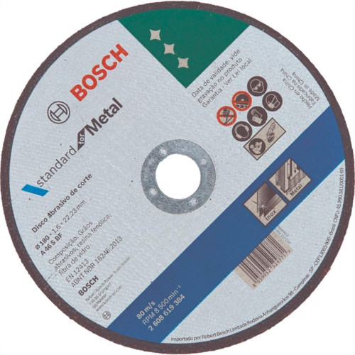 Bosch Disco Inox 7 X 1,6 X7/8 Bosch Disco Inox 7 X 1,6 X7/8