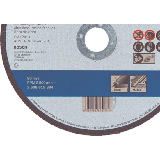 Bosch Disco Inox 7 X 1,6 X7/8 Bosch Disco Inox 7 X 1,6 X7/8