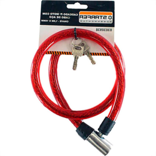 Starfer Cadeado P/Moto Art.16Mm-1,0Mt Starf Starfer Cadeado P/Moto Art.16Mm-1,0Mt Starf