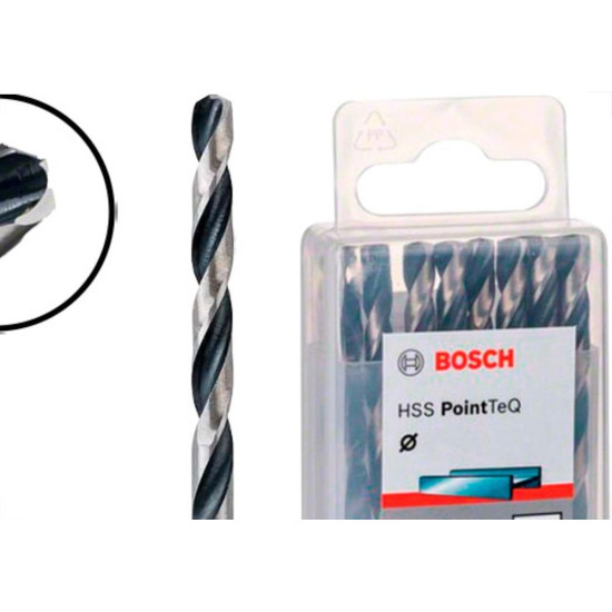 Bosch Broca Aco Rapido  Pointteq 4.0Mm - Kit C/10 Pc