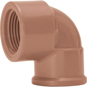 Amanco Cotovelo Soldavel Pvc Liso Liso 20Mm X 90 - Kit C/50 Pc