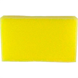 Compel Bloco De Espuma  Massa 13 X22 - Kit C/30 Pc