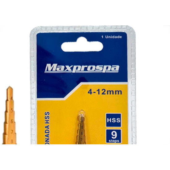 Strong Broca Escalonada Ctp 4-12Mm