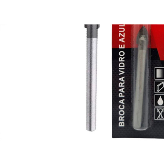 Strong Broca P/Vidro/Porc.Tungst Ctp 10Mm