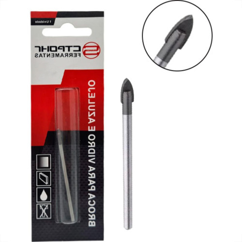 Strong Broca P/Vidro/Porc.Tungst Ctp 05Mm