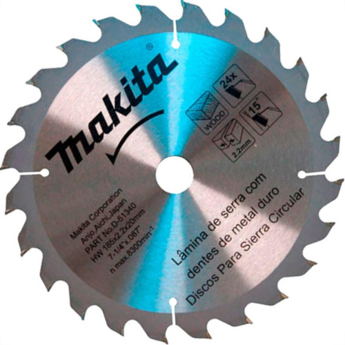 Makita Serra Widea 7.1/4X24X20 -340 Makita Serra Widea 7.1/4X24X20 -340
