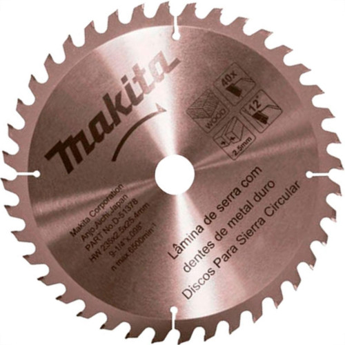 Makita Serra Widea 9.1/4X40X25 -378 Makita Serra Widea 9.1/4X40X25 -378