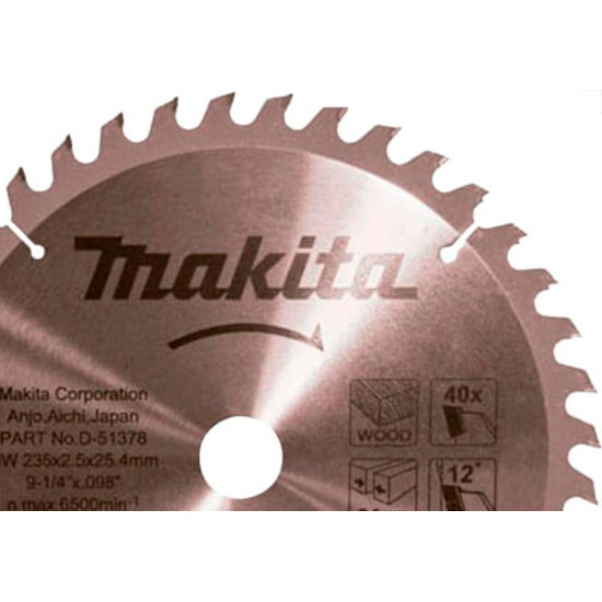 Makita Serra Widea 9.1/4X40X25 -378 Makita Serra Widea 9.1/4X40X25 -378