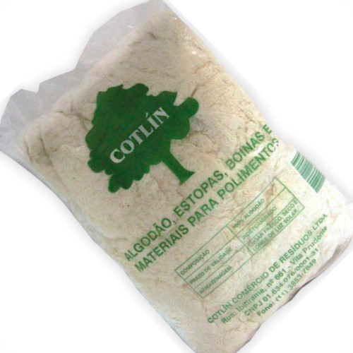 Cotlin Estopa P/Polimento 200Gr - Kit C/50 Pc Cotlin Estopa P/Polimento 200Gr - Kit C/50 Pc
