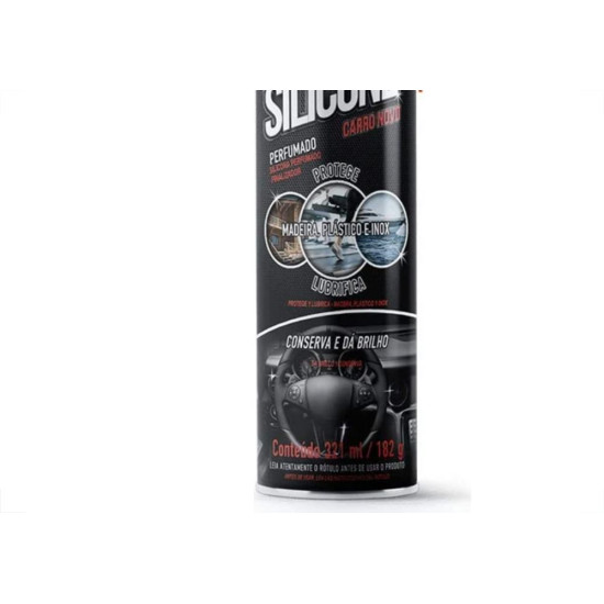 Proauto Silicone Carro Novo 321Ml Proauto Silicone Carro Novo 321Ml