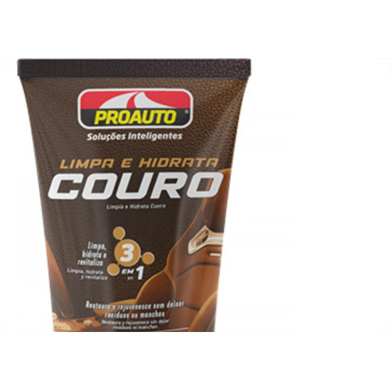 Proauto Limpa E Hidrata Couro 150G