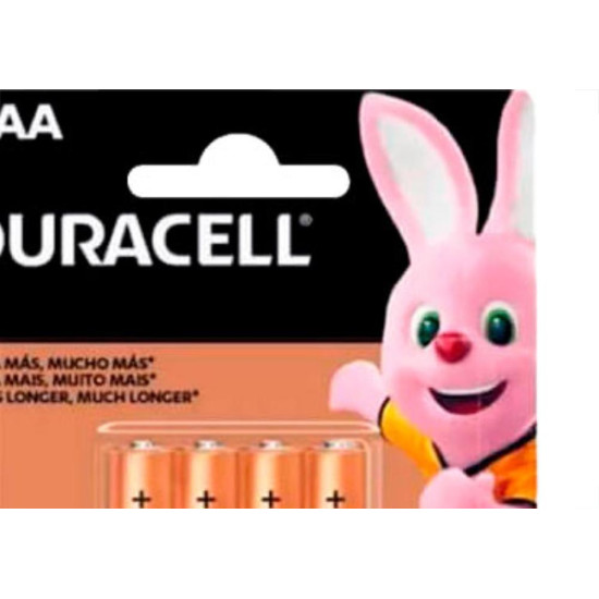 Duracell Pilha Alcalina Aaa C/04 Duracell Pilha Alcalina Aaa C/04
