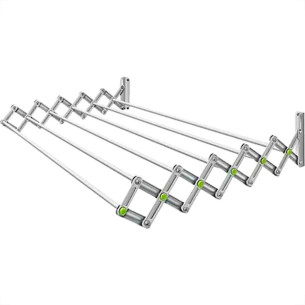 Secalux Varal Sanfonado  Aluminio 1,00Mt