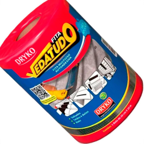 Dryko Fita Adesiva Multuso  20Cmx10M