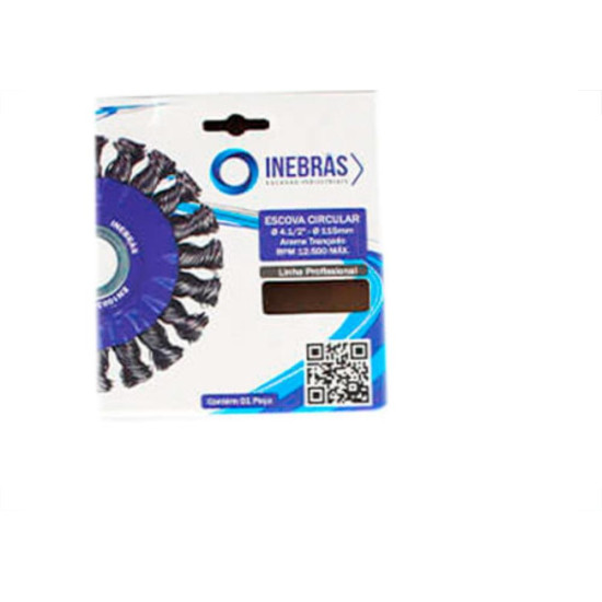 Inebras Escova Circ.Tr.Ineb.Inx 150X13-6620