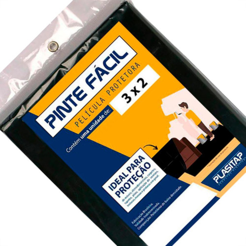 Plasitap Lona Plast Facil Pr 3X2Mt