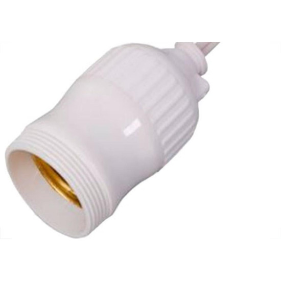 Ilumi Soquete C/Rabicho Bco-1612 - Kit C/10 Pc Ilumi Soquete C/Rabicho Bco-1612 - Kit C/10 Pc