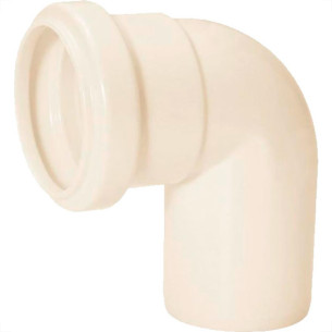 Amanco Cotovelo Esgoto . 50 X 90 - Kit C/25 Pc
