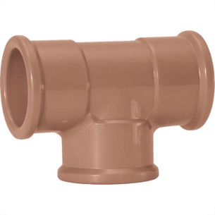 Amanco Tee Soldavel Lll  25Mm - Kit C/50 Pc