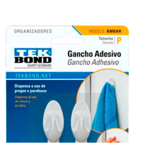 Tek Gancho Ambar Branco P C/04