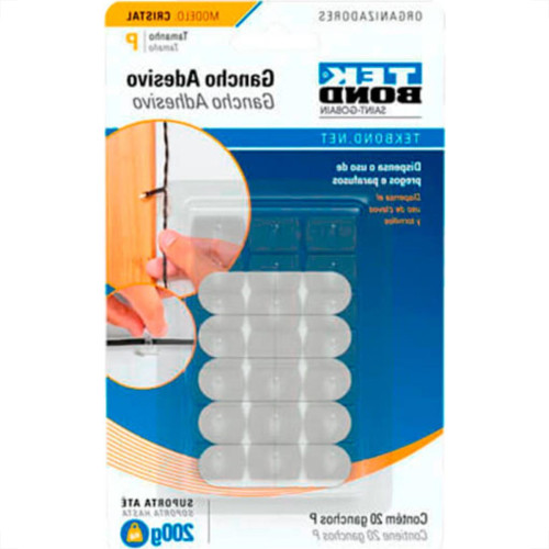 Tek Gancho Cristal Transpar P C/20