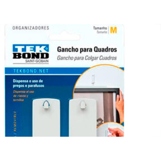Tek Gancho P/Fixacao Quadro,M C/02