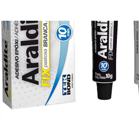Tek Bond Araldite Fix Branca 20Gr Tek Bond Araldite Fix Branca 20Gr