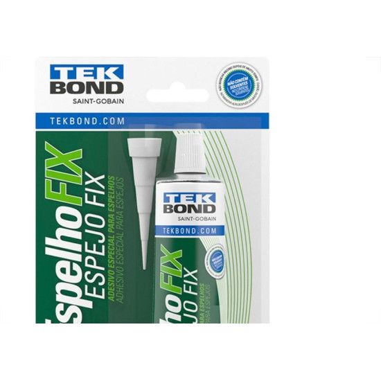 Tek Cola Fixa Espelho Bond Bca 85Gr Tek Cola Fixa Espelho Bond Bca 85Gr