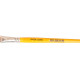 Compel Pincel  Chato Cerda Branca 20 - Kit C/6 Pc