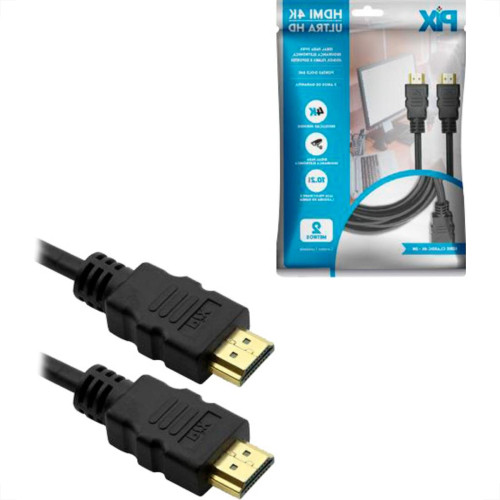 Santana Antenas Cabo Hdmi 4K 10Mts Pix Ultrahd