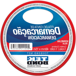 Tek Fita Demarcao Solo 48Mmx15M-Verm