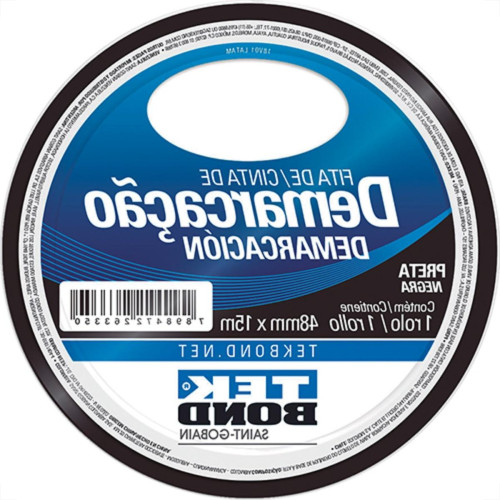 Tek Fita Demarcao Solo 48Mmx15M-Preta