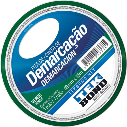 Tek Fita Demarcao Solo 48Mmx15M-Verde
