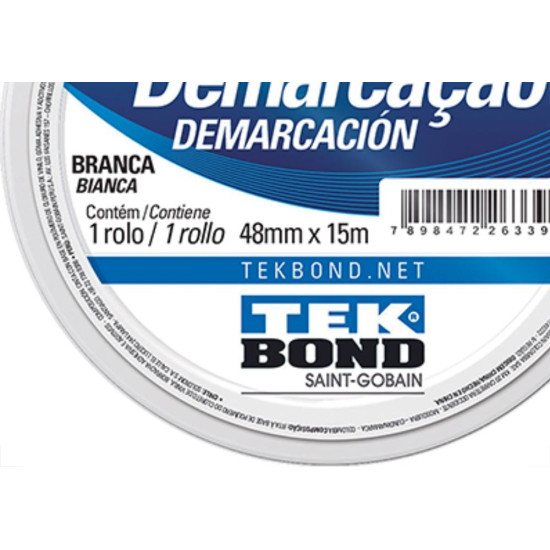 Tek Fita Demarcao Solo 48Mmx15M-Brca