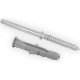 Zamar Suporte Prat.Invisiv.12Cm Zinc/Buch - Kit C/6 Un