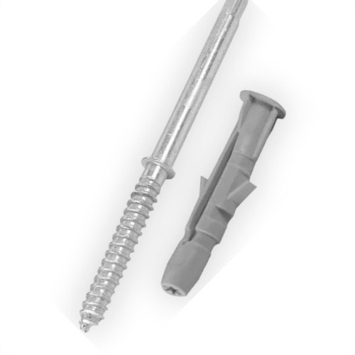 Zamar Suporte Prat.Invisiv.12Cm Zinc/Buch - Kit C/6 Un