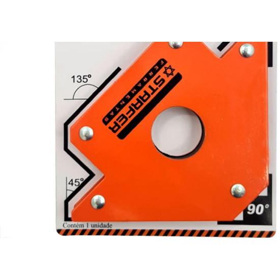 Starfer Esquadro Magn.P/Canto 4'' 22Kg Starfer Esquadro Magn.P/Canto 4'' 22Kg